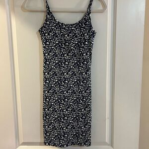 Floral Print Sleeveless Dress